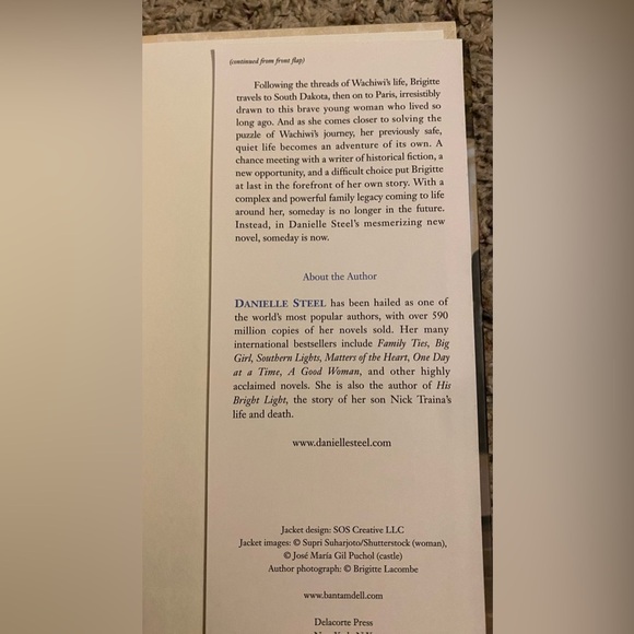 Danielle Steel Legacy Hardcover Book - Picture 3 of 4